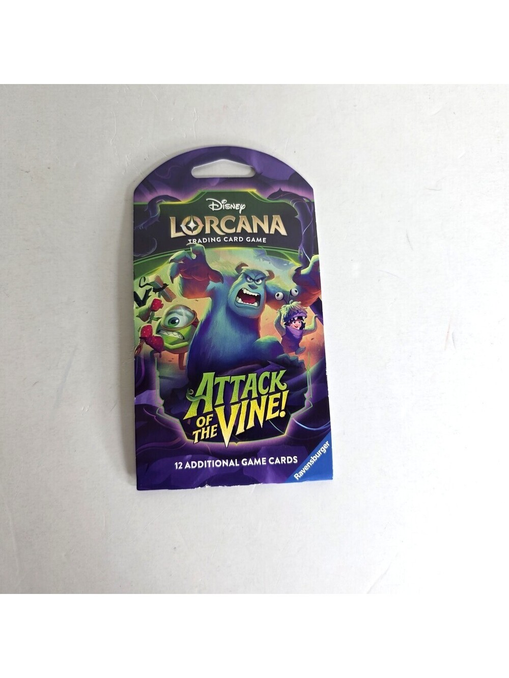 Disney Lorcana Attack Of The Vine Sleeved Booster Pack Sully & Boo - NEW SEALED